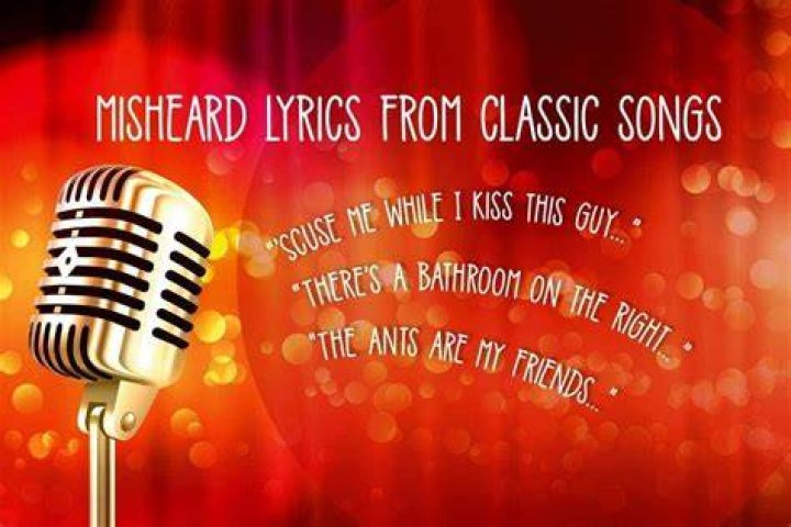 Misheard song lyrics
