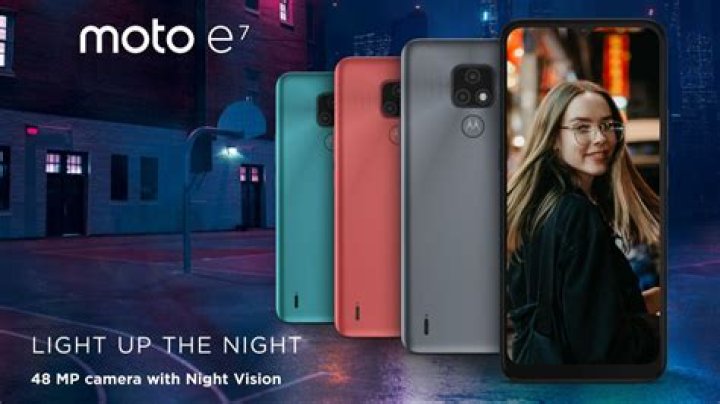 Moto E7 official image Moto E7 official image