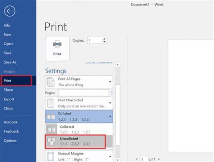 my printer only prints one page at a time