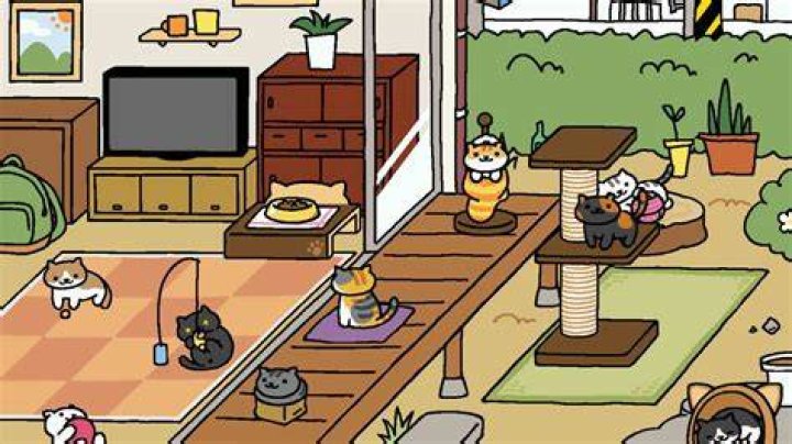Neko Atsume screenshot Neko Atsume - best cat games for people