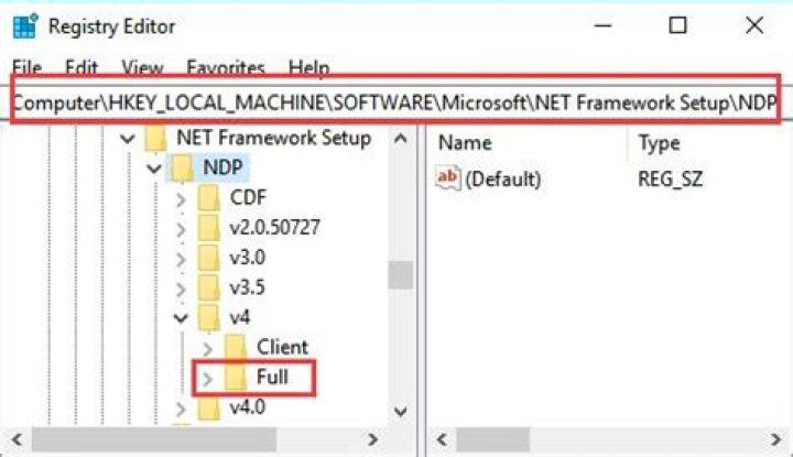net framework value registry editor Net framework value in Registry Editor - Vlan tab missing