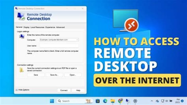 Network properties Network properties - Remote desktop error 0x104