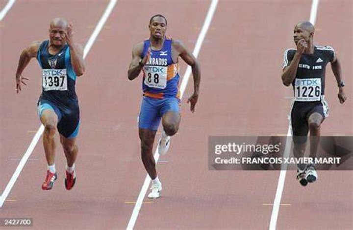 Obadele Thompson running