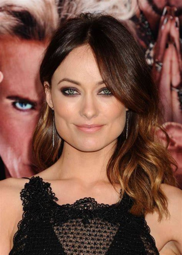 Olivia Wilde’s Metallic Eye Makeup