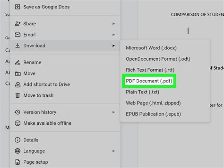 online PDF convert save a secured pdf as a word document