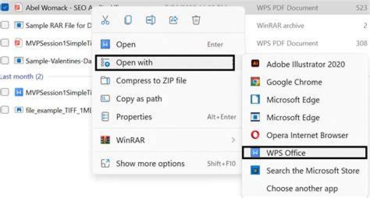 Open the saved webpage file.