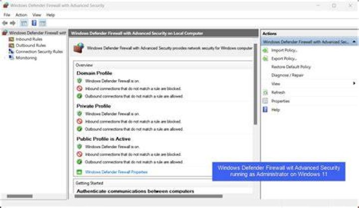 open windows defender IT administrator has limited access