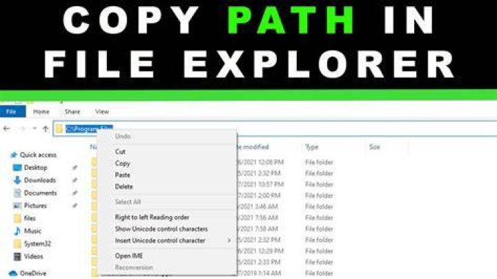 Paste path