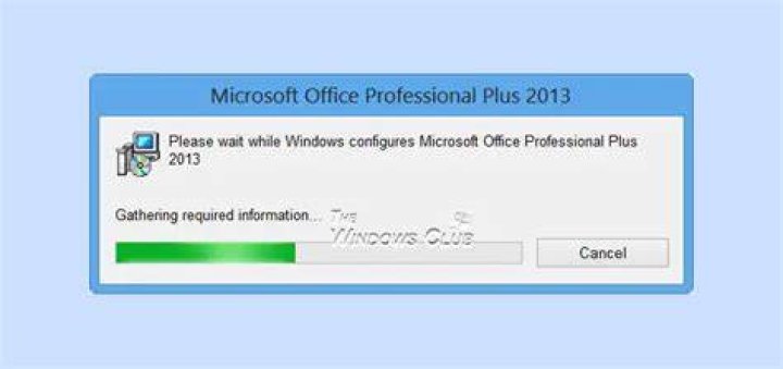 Please wait while Windows configures