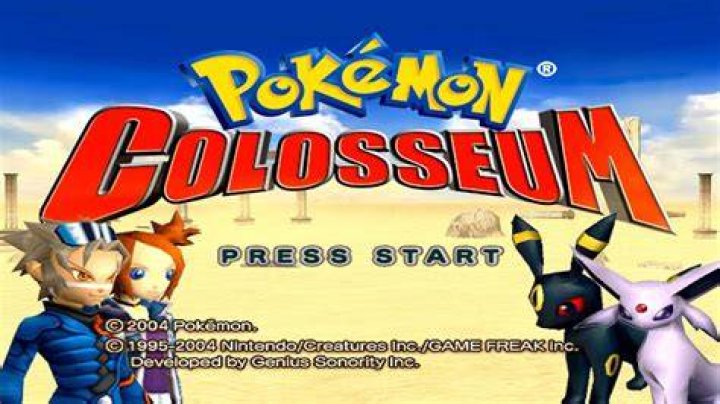Pokémon Colosseum Title Screen