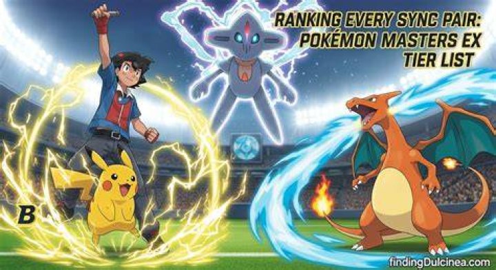 Pokemon Masters start screen Pokemon Masters start screen
