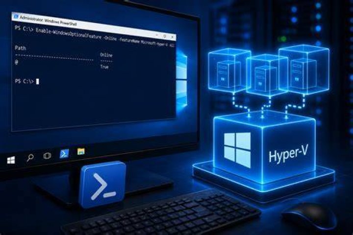 dism command powershell command - hyper-v assembly not found