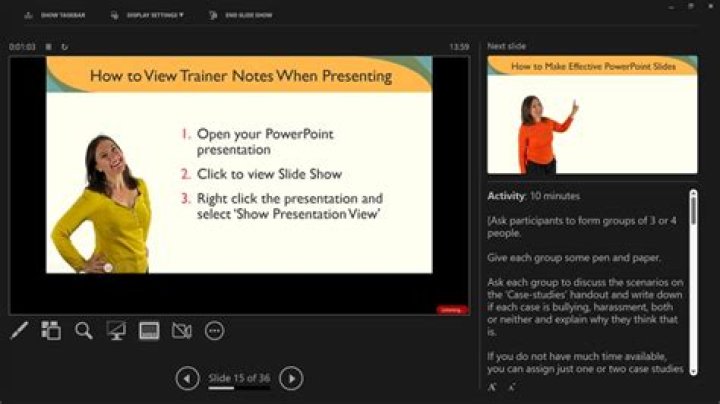 The Presenter Coach toolbar Presenter Coach toolbar How to use PowerPoint Presenter Coach