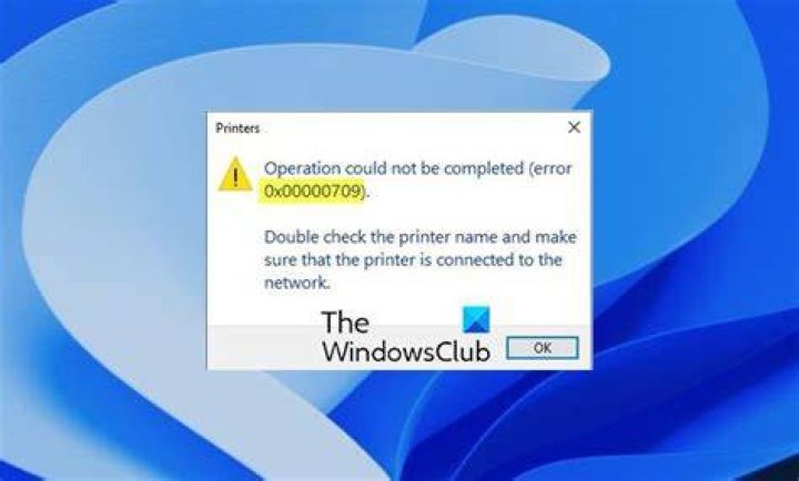 Printer network error windows