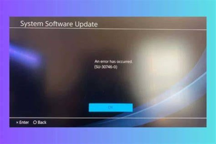 PS4 error codes SU-30746-0, SU-42118-6 [Solved]