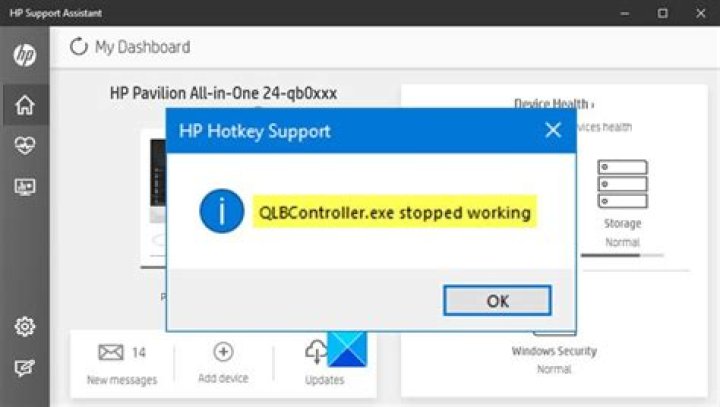 QLBController exe error