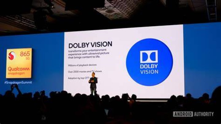 Qualcomm Snapdragon 865 Dolby Vision slides Qualcomm Snapdragon 865 Dolby Vision slides