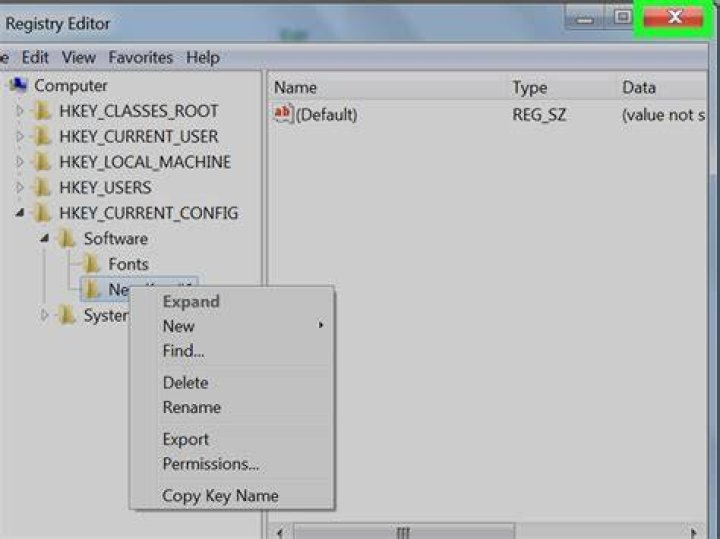 regedit