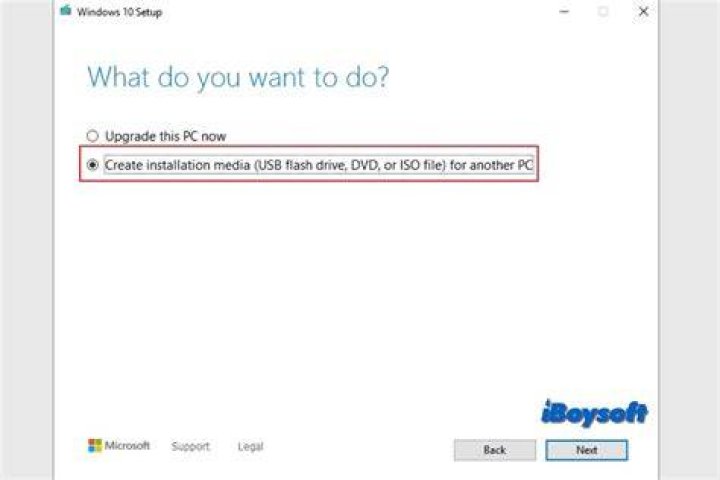 Reinstall Windows 10 Create Installation Media