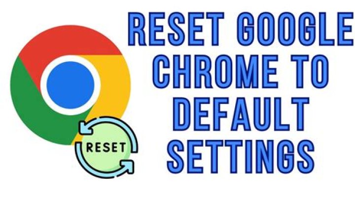 reset chrome