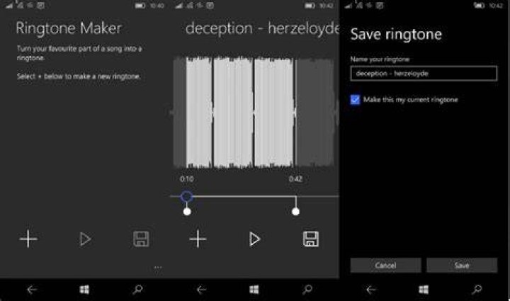 ringtone maker windows 10
