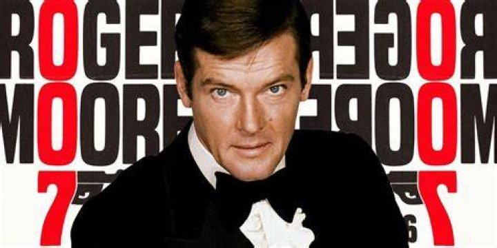 Roger Moore as James Bond