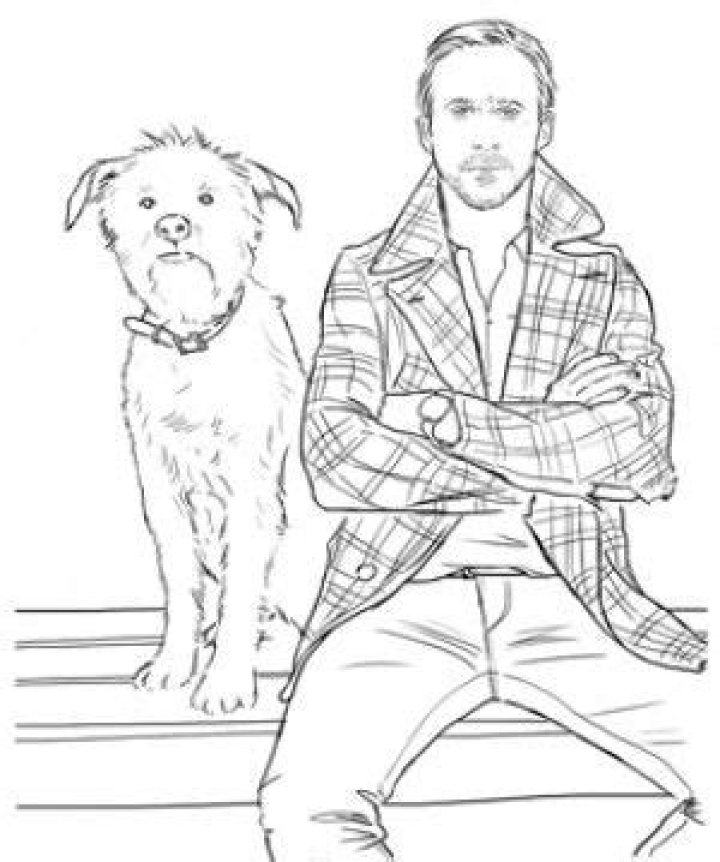 ryan gosling coloring book
