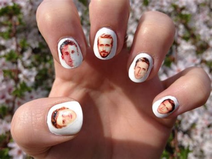 ryan gosling nail decals