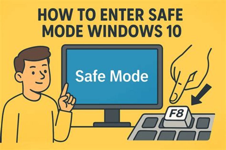 safe mode restart run as administrator doesn't work