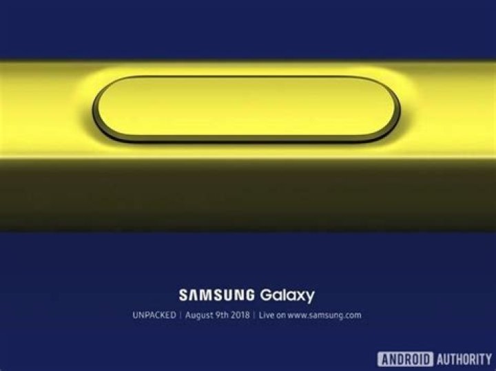 Samsung Galaxy Note 9 will launch on August 9, feature mysterious button
