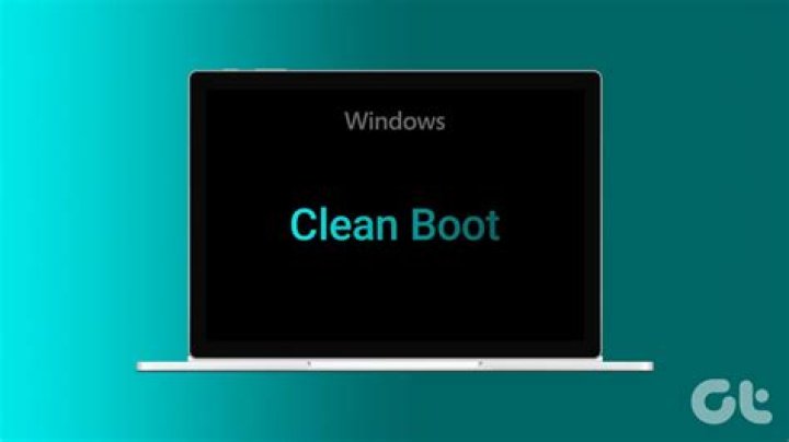 save changes clean boot run as administrator nothing happens