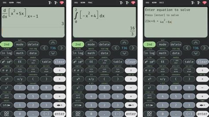 Scientific Calculator 36 Plus screenshot Scientific Calculator 36 Plus screenshot