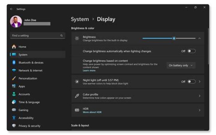 settings windows 10