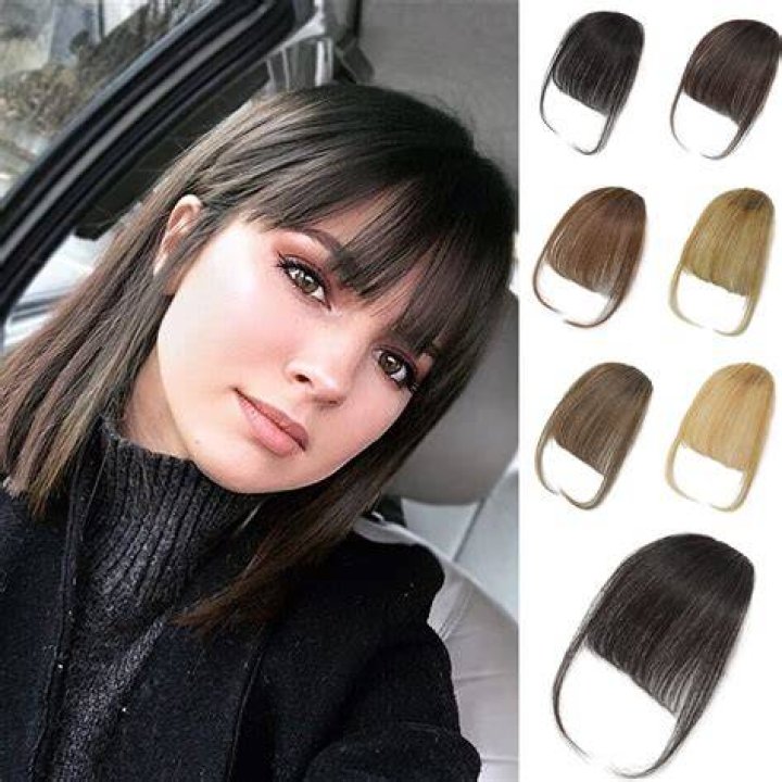 Shinon clip on bangs amazon