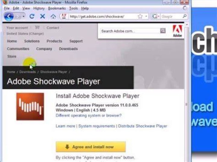 shockwave player firefox