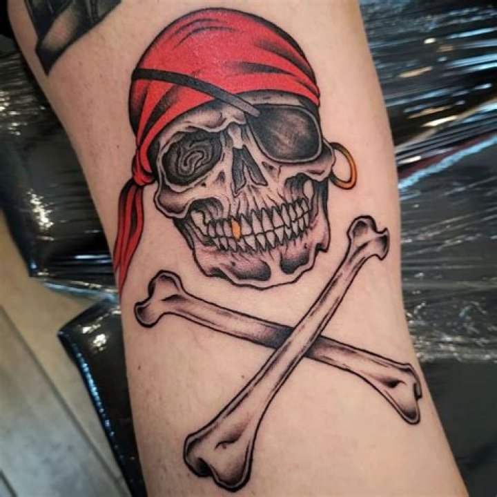 Skull and Crossbones Tattoos