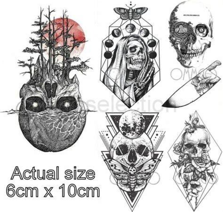 Skull Head Tattoos