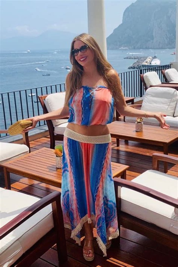 Sofia Vergara in Ischia, Italy