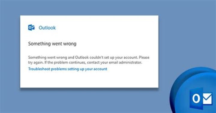 Something went wrong Outlook 365