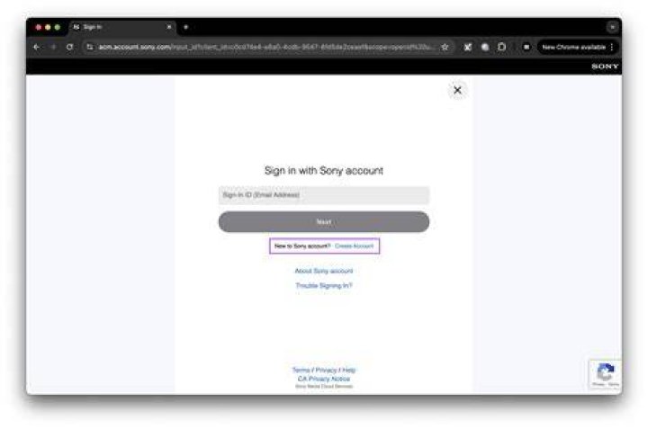 Sony account closure support page Sony account closure support page