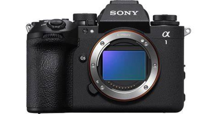 Sony Alpha A1 camera front Sony Alpha A1 camera front