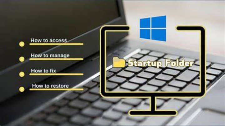 Startup folder not working in Windows 10 fix