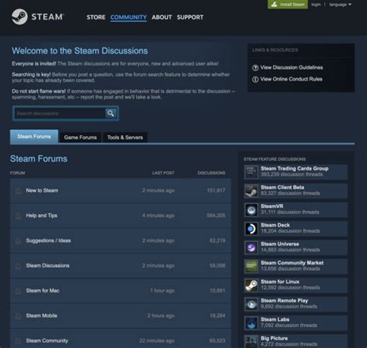 Steam support recent products Steam support recent products
