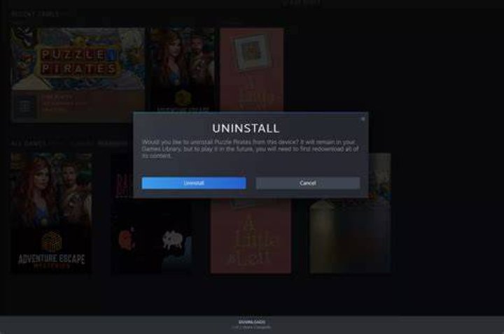 Steam uninstall game Steam uninstall game