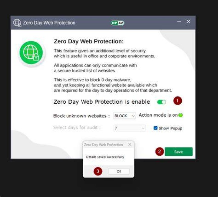 Web Protection stop Web Protection