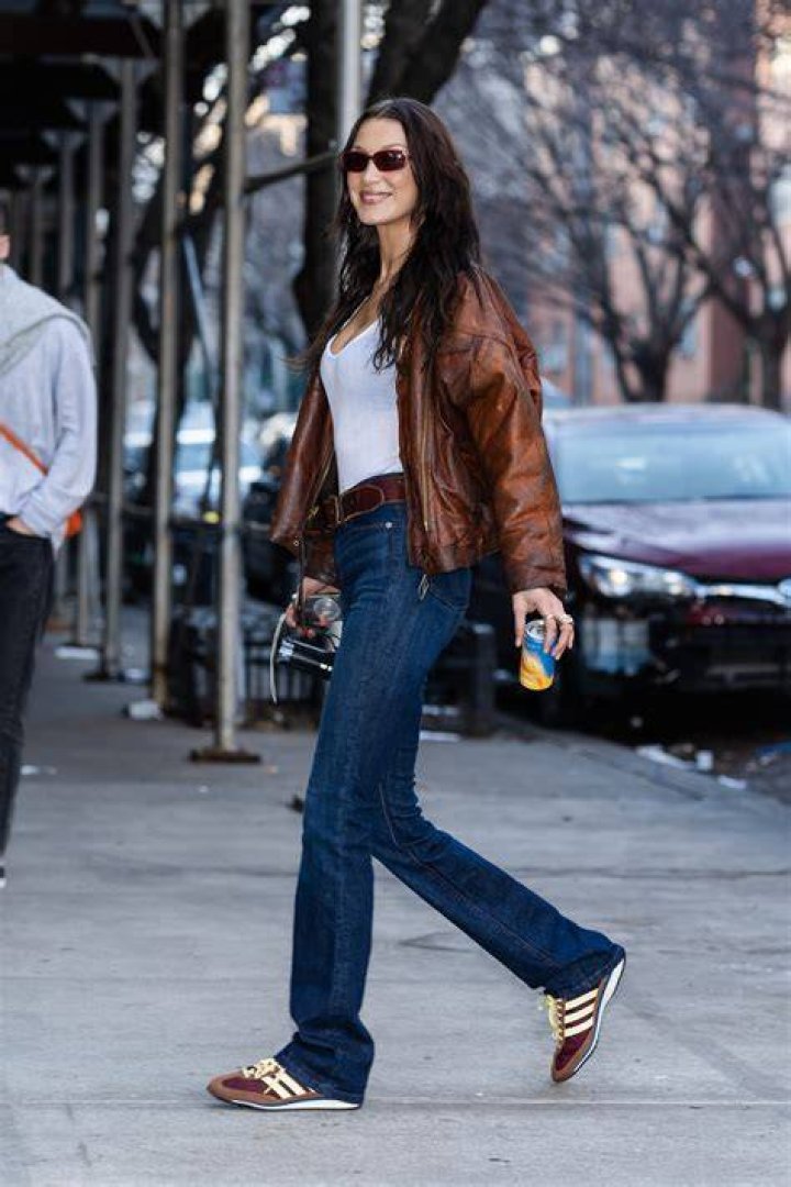 STYLECASTER | Bella Hadid Adidas Sneakers
