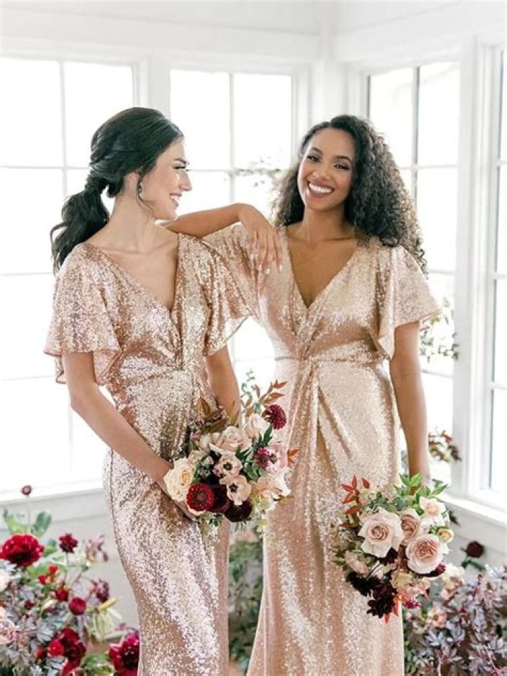 STYLECASTER | Sequin Bridesmaid Dresses Fit for Any Aesthetic