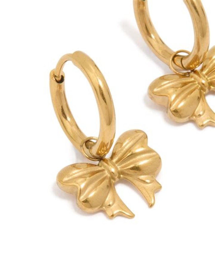 Target Has $8 Bow Hoop Earrings