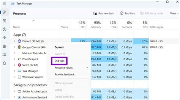 task manager discord browser login not working