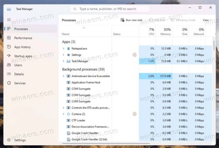 task manager